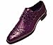 Bolano Mens Exotic EEL Skin & Lizard Skin Print Cap Toe Oxford Dress Shoes Styles Bandit, Dallas, Rollins
