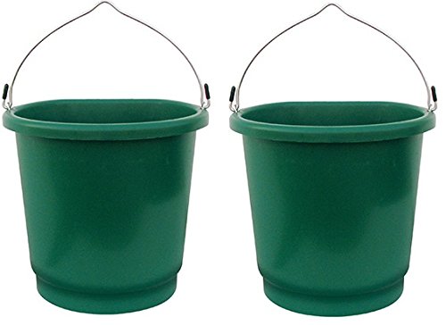 Farm Innovators FB-120 5 Gallon 120W Heated Flat Back Bucket - Quantity 2