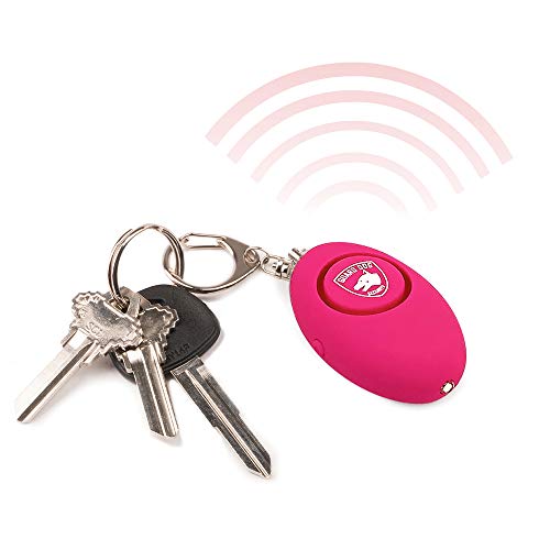 Guard Dog Security Personal Alarm, 120DB Emergency Self-Defense Security Alarm Keychain with LED Light, Ideal for Women Kids Elders Men and Students, Batteries Included (LR44)