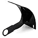 Krator SMI5050 License Plate Light (Motorcycle Curved Vertical Mount License Plate Holder Black Billet Tag 1