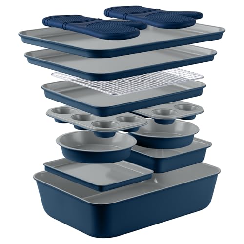 Country Kitchen Nonstick Stackable Bakeware Set