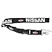 Lanyard Keychain Holder Keychain Key Chain Black Lanyard Clip with Webbing Strap (Nissan)
