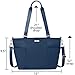 Baggallini Medium Avenue Tote, Pacific,One Size