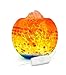 Himalayan Crystal Salt Lamp ,Lucktao USB Charge Adjustable with LED Dimmer Cord,Pure Salt Crystals in Glaze Bowl ,Relieve Stress Safety Salt Lamp,Holiday Gift lamp