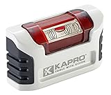Kapro 946M Magnetic Smarty Level with Clip Belt Housing, 3.86-Inch