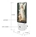 Saints Collection Unique Guardian Angel Plug In LED Night Light with Automatic Dusk to Dawn Sensor, Devotional Night Light, Religious Gift Idea for Friends and Family
