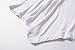 LARACE Short Sleeve Shirts for Womens Plus Size Tops Casual Summer Clothes Asymmetrical Tunic Blouses(White L)