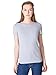 American Apparel Women's Fine Jersey Short Sleeve Women's's T Size M Heather