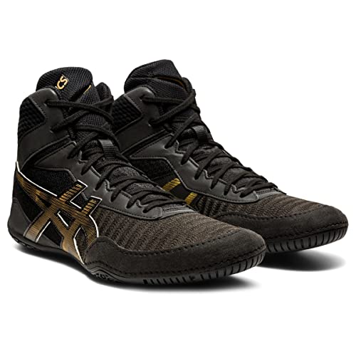 ASICS Men's Matcontrol 2 L.E. LiteShow Wrestling Shoes, 13, Black/Pure