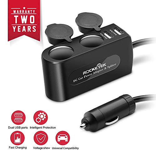 best multi port cigarette lighter adapter Usb C 6-in-1 Multi-Port Car Charger With The product has fuse the specification is 10A/ 250V EUGIZMO 8 in 1 Car