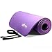 Yes4All Thick Yoga Mat with Carrying Strap – High Density Foam Yoga Mat – 1/2 inch Extra Thick and 68-inch Long Exercise Yoga Mat (Purple)
