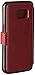 Galaxy S7 Case, VRS Design [Layered Dandy][Wine Red] - [Premium Leather Wallet][Slim Fit][Card Slot] For Samsung S7