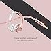 CableCreation Aux Cable(3FT/0.9M), Audio Cable Male to Male, Auxiliary Cable for Headphones, Phones, iPads, 2018 Mac mini, Home/Car Stereos & More, Pink