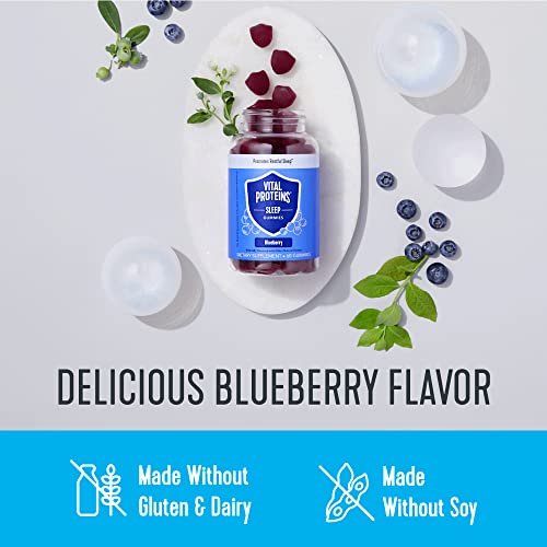 Vital Proteins Sleep Gummies, 2mg Melatonin, LTheanine, Vitamin B6