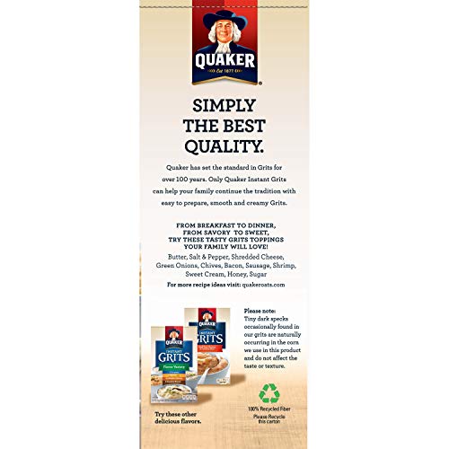 Quaker Instant Grits Cheese Lovers, Variety Pack, 12 Packets Pricepulse