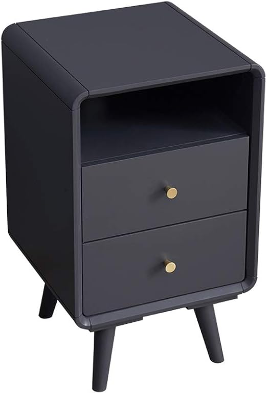 Hxgl Bedside Table Storage Box Nightstand Chest Of Drawers Bedside Table Narrow Cabinet Locker Bedroom Furniture Nordic Simple Modern Fashion Economy Home Color Gray Amazon Ca Home Kitchen