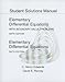 Student Solutions Manual for Elementary Differential Equations with Boundary Value Problems