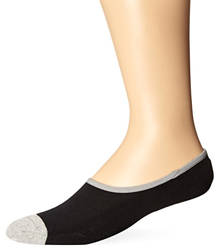 Timberland Men's 3 Pack Canvas Shoe Liner Sock, Black, Sock Size:10-13/Shoe Size: 9-12