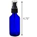 Cobalt Blue Glass 15 Piece Starter Set Kit - Includes 1 -16 oz Trigger Sprayer Bottle, 1 -8 oz Trigger Spray Bottle, 1 -8 oz Lotion Pump Bottle, 2 -4 oz Fine Mist Spray Bottles, 2 -2 oz Fine Mist Spray Bottles, 1 -2 oz Treatment Pump Bottle, 1 -2 oz Dropper Bottle, and 6 -10 ml Roll On Bottles + Labels