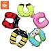 NIDO NEST Travelfriendz Kids Neck Pillows for Travel - Cute U-Shaped Animal Pillow for Car, Toddlers, Children, Birthdays - Ladybug