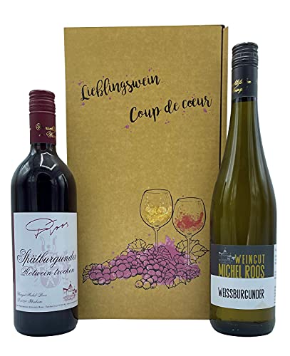 Geschenkset Weingut-Michel-Roos Wein trocken im Geschenkkarton – Bild 3