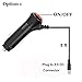 LeeKooLuu T9 Car Charger Cigarette Lighter Adapter Plug Cord with ON/Off Switch for Rear View Camera Monitor Systems with 6ft Cord Extension Cable 12V-24V Output Built-in Safety Fuse