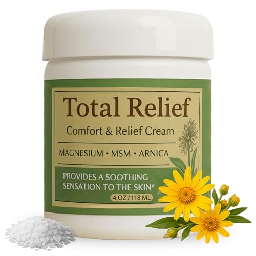 Total Relief - Magnesium Cream - Topical Lotion for Muscles, J... 41hs94WVs2L