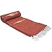 Open Road Goods Red Earth/Burnt Orange Yoga Blanket - Thick Mexican Thunderbird Blanket - Handmade and Made for Yoga!