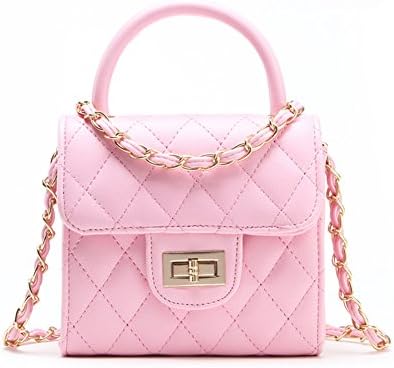 Kipten Fashion Girl Shoulder Bag Small Handbag Princess Messenger Bag Toddler Kids Shoulder Bag Purse
