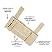 XQL Bedside Home Storage Bed Organizer Hanging Pocket Bag Phone Book Magazine Holder Storage Case