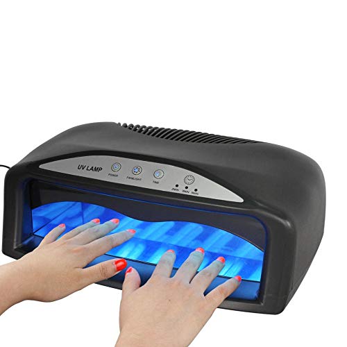 Pro UV Nail Polish Dryer Lamp 54W LED Gel Acrylic Curing Light Spa Kit+ 6 tubes