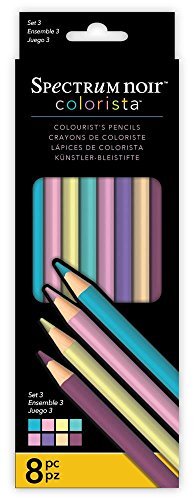 Spectrum Noir Colorista Set 3 Pencils, Multi-Colour, 8-Piece by Spectrum Noir Colorista