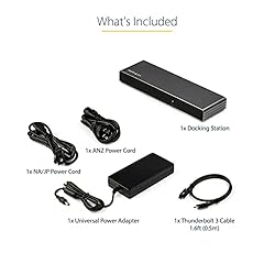 StarTech.com Thunderbolt 3 Dock - Dual 4K 60Hz