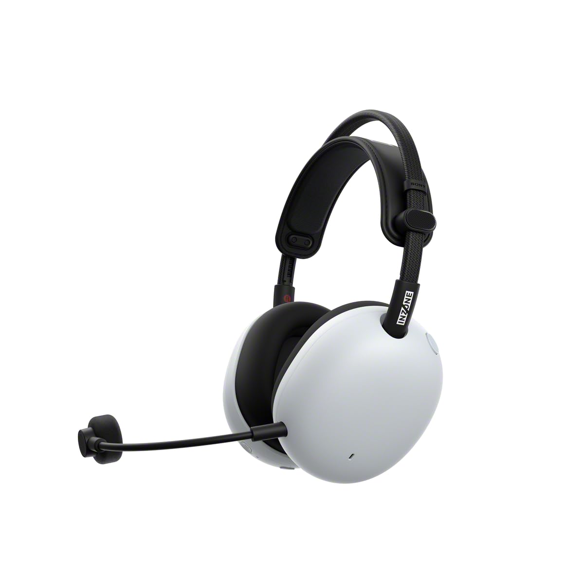 Sony INZONE H9 II Wireless Noise Canceling Gaming Headset, WH-1000XM6 Drivers, Lightweight, Detachable Cardoid AI Mic, 2.4GHz and Bluetooth, Soft Case, for PC, PS5, Switch, and Mobile, White