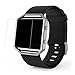 MoKo [2-PACK] Fitbit Blaze Screen Protector - [Tempered Glass] Premium HD Clear 9H Hardness Ballistic Glass Screen Protector Film with Oleophobic Coating for Fitbit Blaze Smart Watch