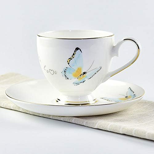 Amazon Com Ecentaur Tea Cup And Saucer Set For Party Vintage