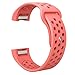 SWEES Silicone Sport Bands Compatible Fitbit Charge 2, Breathable Sport Replacement Bands with Air Holes Small & Large (5.7