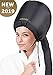 Bonnet Hood Hair Dryer Attachment - Soft Adjustable Hooded Bonnet for Hand Held Hair Dryer - Mask Cap for Drying Styling Curling Deep Conditioning-Soft Adjustable Large Hood Bonnet