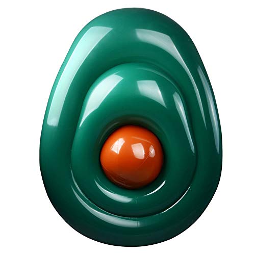 Zoostliss Inflatable Avocado Pool Float - Floatie with Ball Water Fun Large Blow Up Summer Beach Swimming Raft Kids Adults - Thumbnail 3