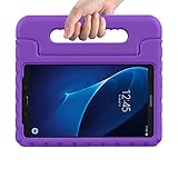 eTopxizu Kids Case for Samsung Galaxy Tab A 7.0 inch,EVA ShockProof Case Light Weight Kids Case Super Protection Cover Handle Stand for Kids Children for Samsung Galaxy TabA 7-inch Tablet(Purple)