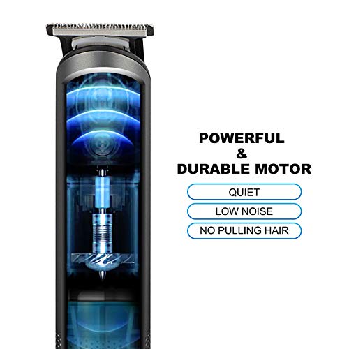 PRITECH Hair Trimmer for men, Women and kids, Rechargeable Hair Clippers, Home Hair Cut Kit, Cordless Barber Grooming… - Image 2