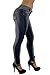 91111S – Plus/Junior Size Colombian Design Butt Lift Levanta Cola Skinny Jeans