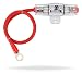InstallGear 8 Gauge AWG 1ft Power Wire with 60A AGU Fuse Holder - 99.9% Oxygen-Free Copper primary