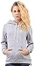 ZG&DD Women's Basic Soft Brushed Fleece Long Sleeve Pocket Pullover Hoodies Sweatshirts