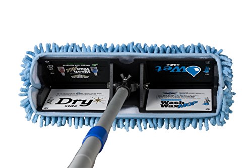 Aero Cosmetics Waterless RV Aircraft Boat Wash Wax Mop Kit with Deluxe Pole (3' 9" to 9'), No Ladder Needed, Wash, Wax, Dry, Anywhere, Anytime, No Restrictions - Thumbnail 5