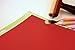 Scraft Artise 12x12 Permanent Vinyl, 10 Pack Red Outdoor Adhesive Backed Craft Sheets in Matte Finish Compatible with Silhouette and Cricut to Make Monograms Stickers Decals and Signs