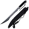 Snake Eye Tactical Fantasy Sword w/Nylon Sheath Machete Outdoors Camping
