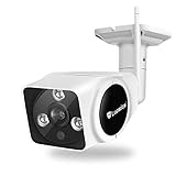 Luowice Wireless Security Camera Outdoor 1080P WiFi IP Camera with Intercom Function HD Surveillance Camera 100ft Night Vision and Built-in 64G Micro SD Card IP66 Waterproof