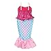 Infant Toddler Baby Halloween Clothes Mermaid Kids Girls Dresses Costume (120 (4-5Y))
