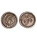 The Broken Token Dueling Metal Coins for 7 Wonders: Duel (31) - Novelty Coins